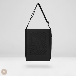 VIVAIA Harper Messenger Bag Tasche Damen Schwarz Deutschland | GQS-3674