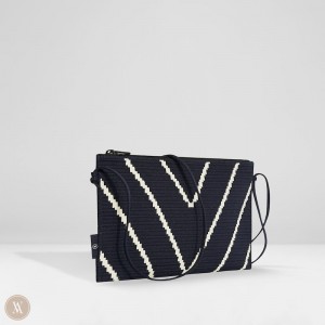 VIVAIA Lucy Tasche Damen Marine - Chevron Deutschland | PAL-3023