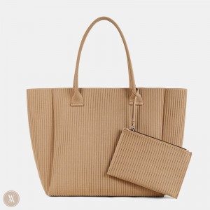 VIVAIA Maia Tote Tasche Damen Khaki Braun Deutschland | GHP-1241