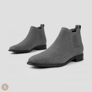 VIVAIA Ryan Water Repellent Chelsea Stiefel Damen Grau Deutschland | NQY-6088
