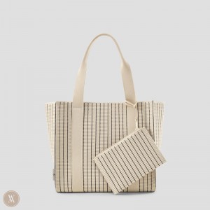 VIVAIA Sarah Tasche Damen Weiß Weiß Navy Deutschland | IFD-7432