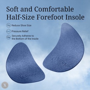 VIVAIA Soft and Comfortable Half-Size Forefoot Insole Einlegesohlen Damen Blau Deutschland | QIQ-4998