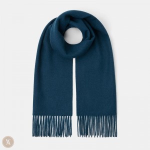 VIVAIA Wolle Scarf Schals Damen Dunkelblau Deutschland | FMR-6296
