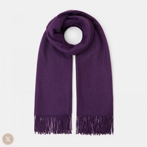 VIVAIA Wolle Shawl Schals Damen Lila Deutschland | KVT-9477
