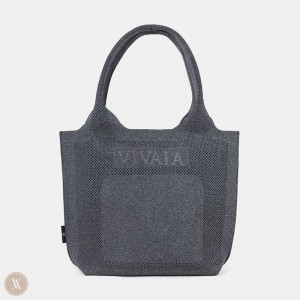 VIVAIA Zahara Tote-Rich Tasche Damen Grau Deutschland | KWX-5867