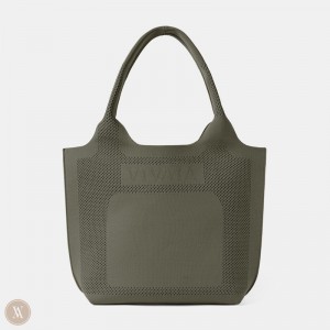 VIVAIA Zahara Tote Tasche Damen Grau Grün Deutschland | IYK-6272